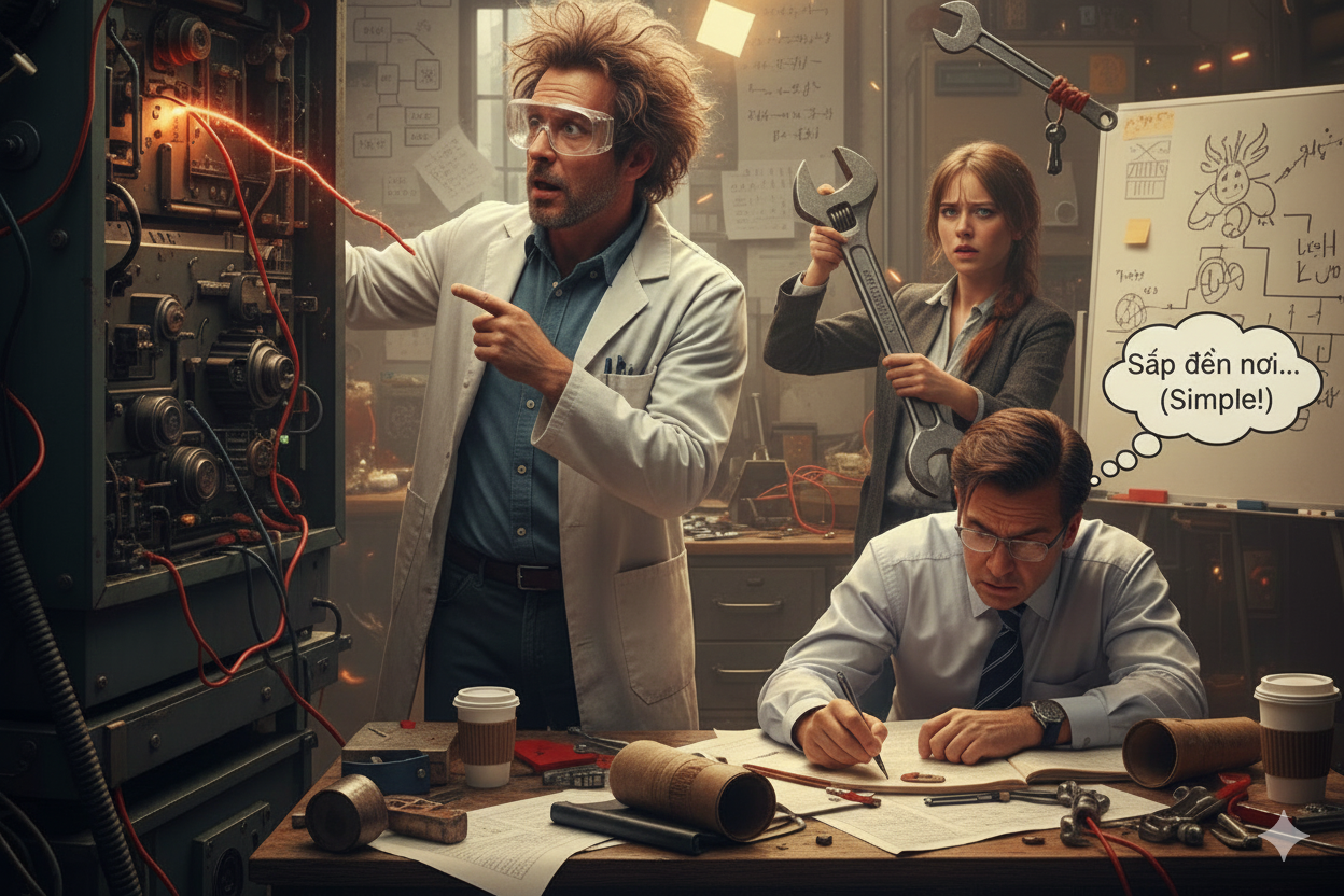 KỸ THUẬT: Khi "Nghĩ Một Đằng, Làm Một Nẻo" Lại Là Chuyện Thường Ngày Ở Huyện!