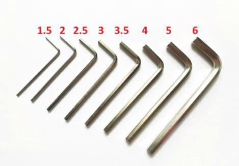 Chìa khóa lục giác 2,5