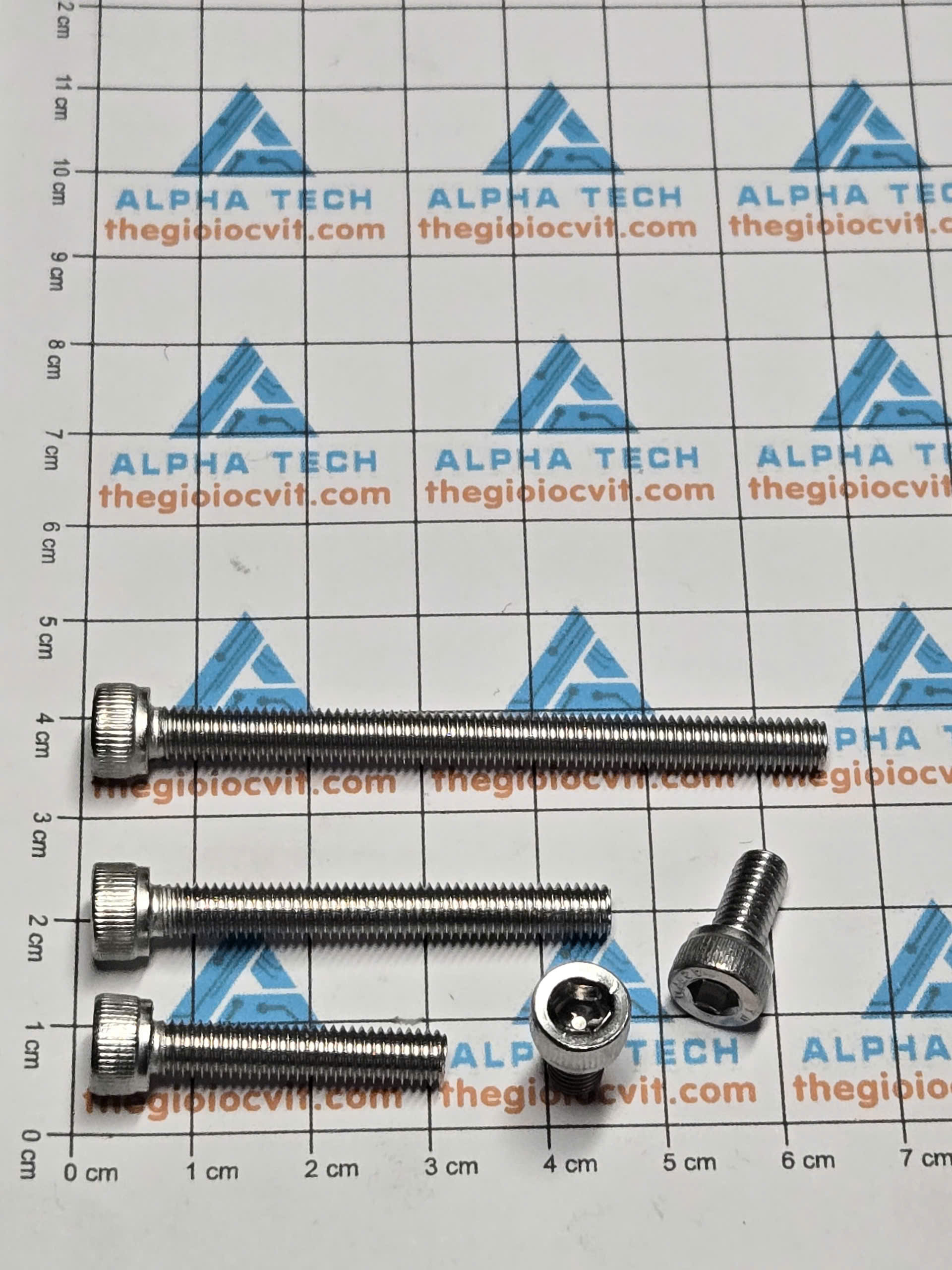 Bu lông Lục giác trụ M8*40