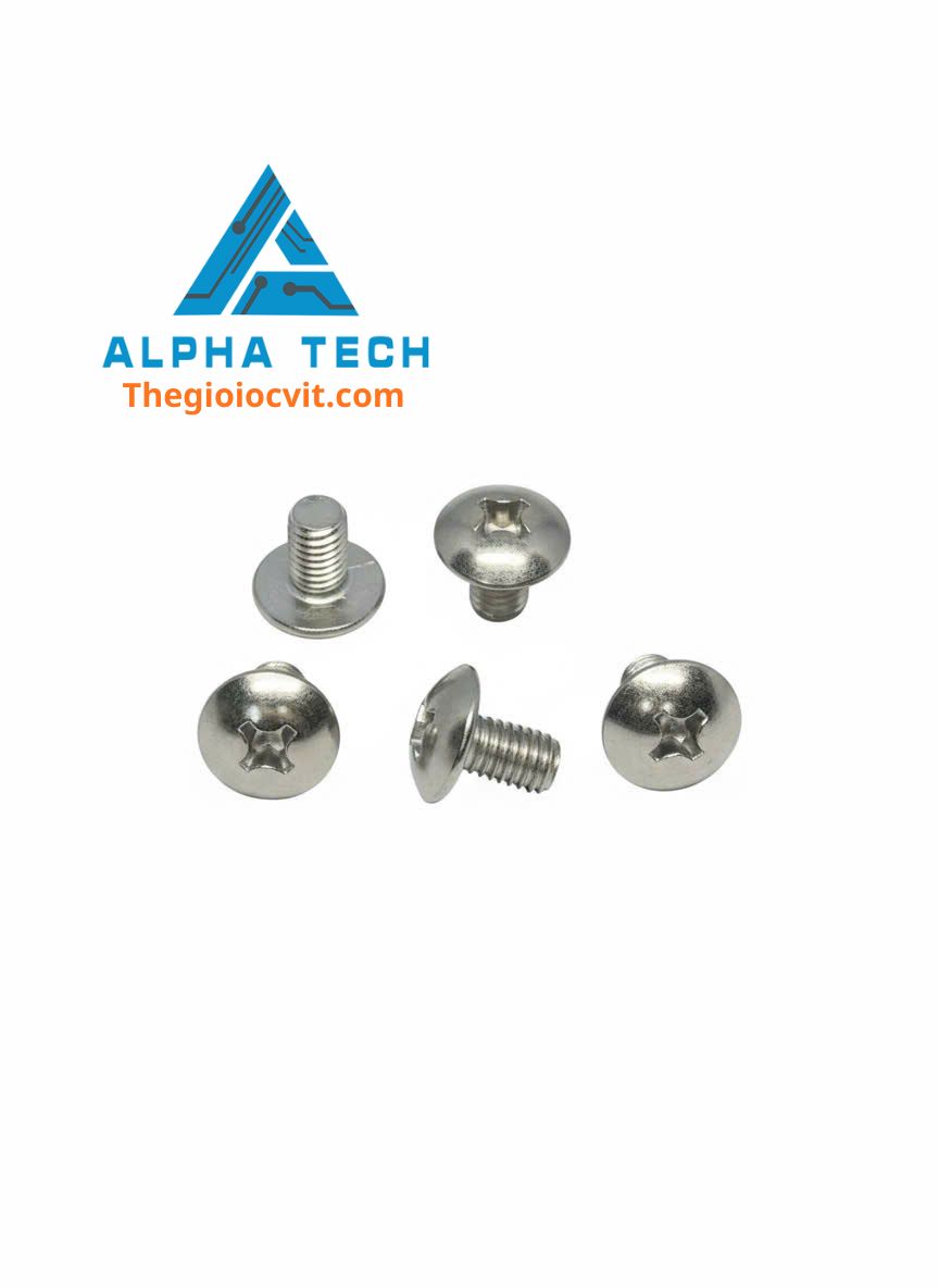 Bu lông chữ thập đầu nấm M3*30